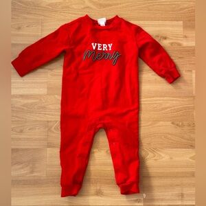 Cat & Jack Festive Red Kids One Piece